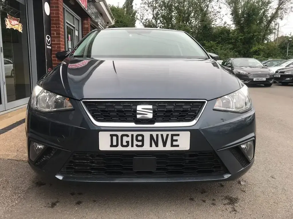 Used Seat Ibiza SE Technology 95 HP (69 kW) 2019 Grey Hatchback