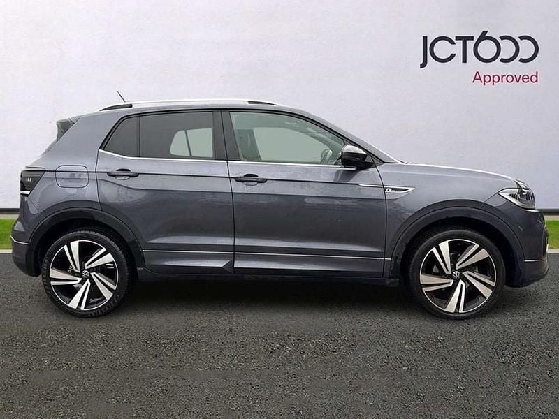 Usado VW T-Cross R-line 150 CV (110 kW) 2022 Gris SUV
