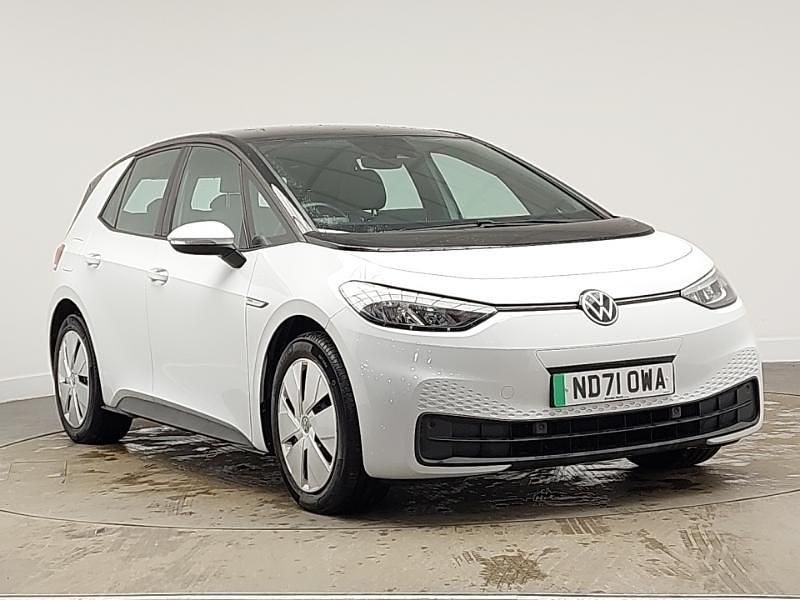 Used VW ID.3 Pro Performance 150 kW (204 HP) 2021 White Hatchback