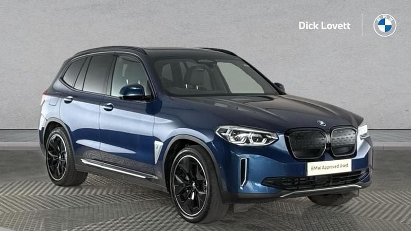Blue Used 2021 BMW iX3 Comfort Edition SUV | £29,500 (Fair price) - Image 1/4