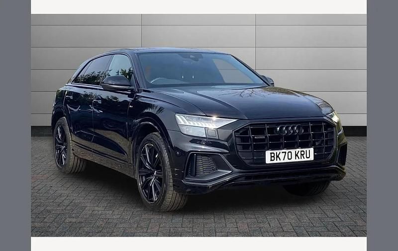 Used Audi Q8 S-Line 286 HP (210 kW) 2020 Black SUV