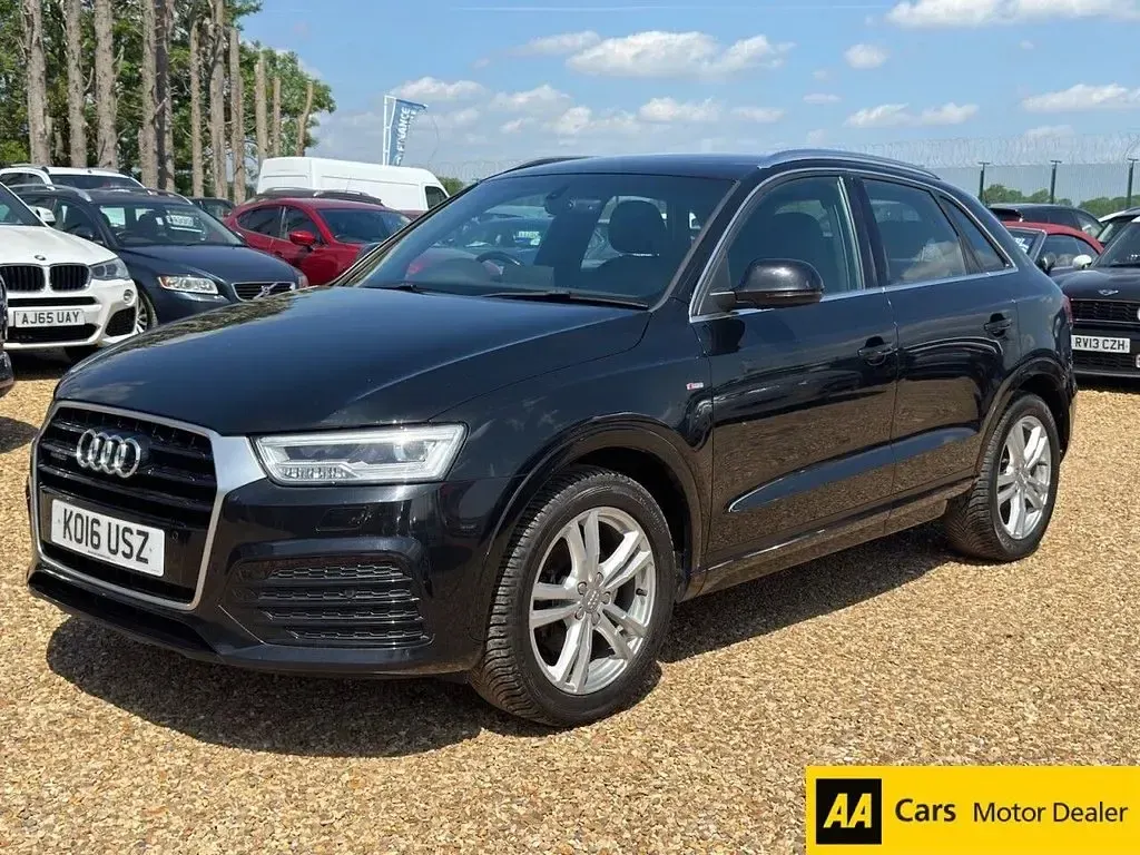 Used Audi Q3 S-Line 184 HP (135 kW) 2016 Black SUV