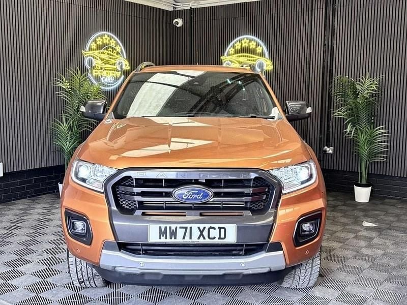Used Ford Ranger Wildtrack 2021 Orange Pickup