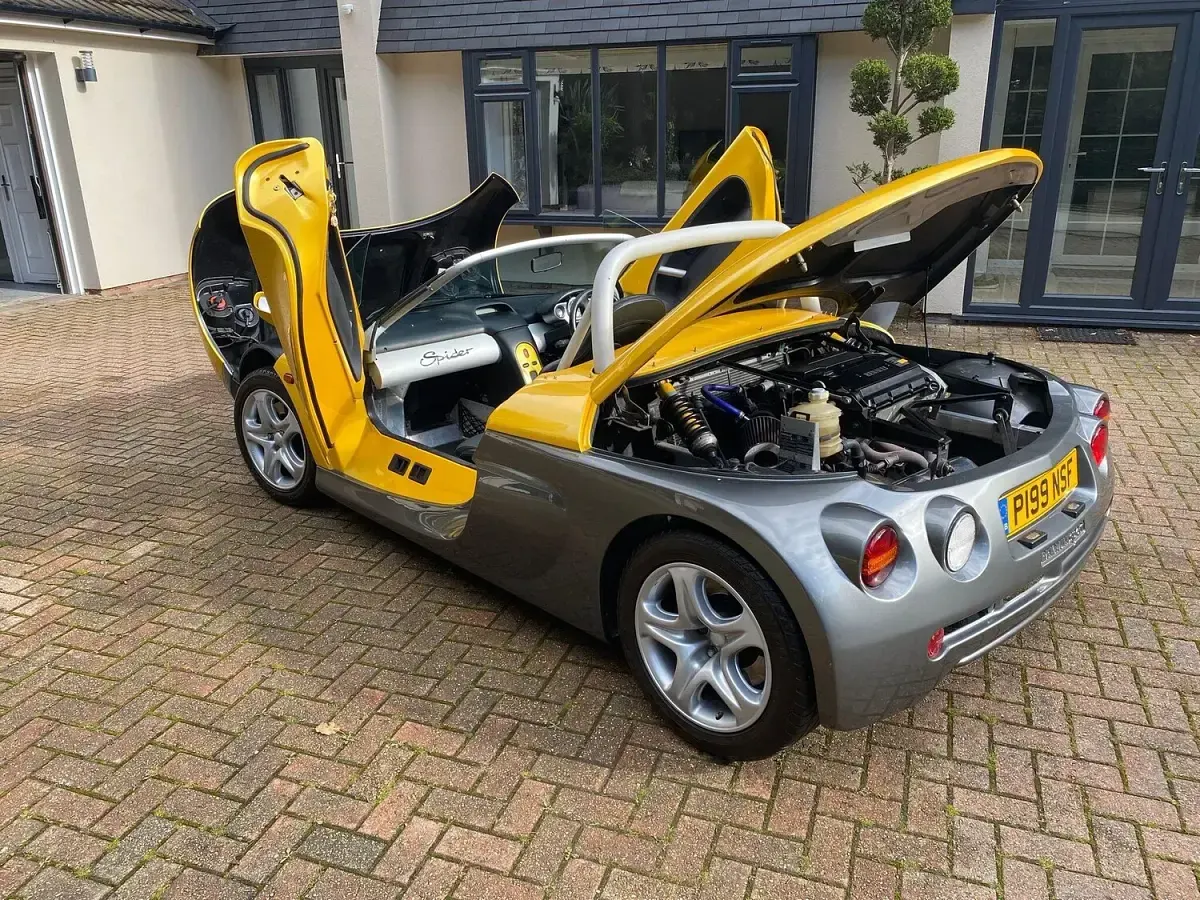 Used Renault Spider 150 HP (110 kW) 1997 Yellow Cabriolet