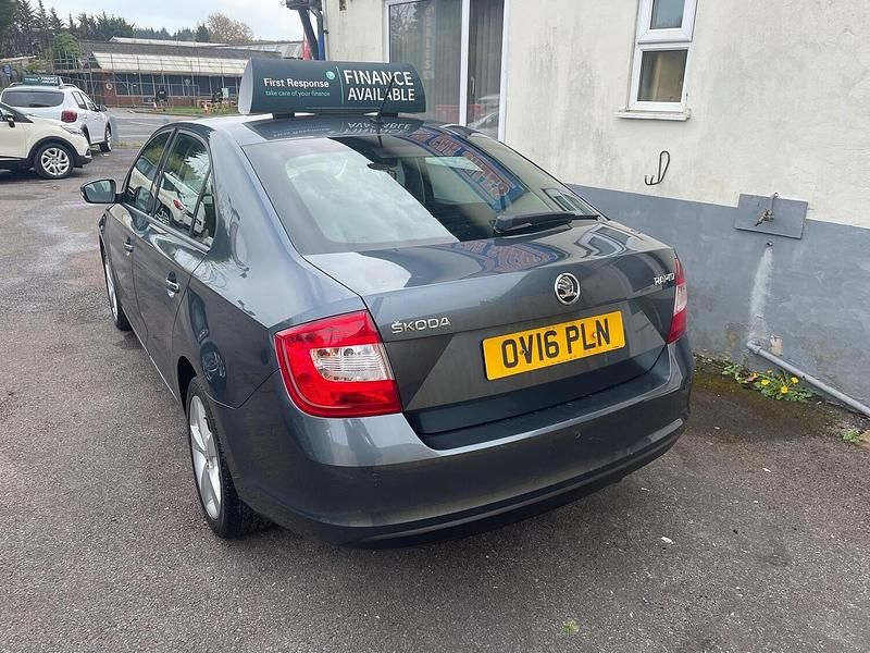 Used Skoda Rapid SE L 115 HP (84 kW) 2016 Grey Hatchback