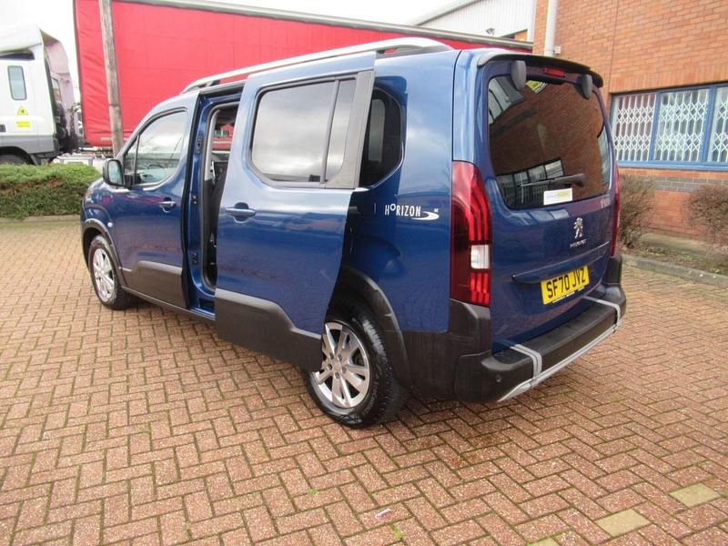 Used Peugeot Rifter Allure 131 HP (96 kW) 2020 Blue MPV