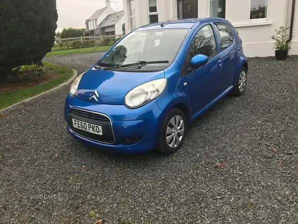 Used Citroën C1 VTR Sport 68 HP (50 kW) 2010 Blue Hatchback