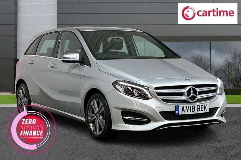 Silver Used 2018 Mercedes B200 Exclusive MPV | £12,990 (Fair price) - Image 1/4