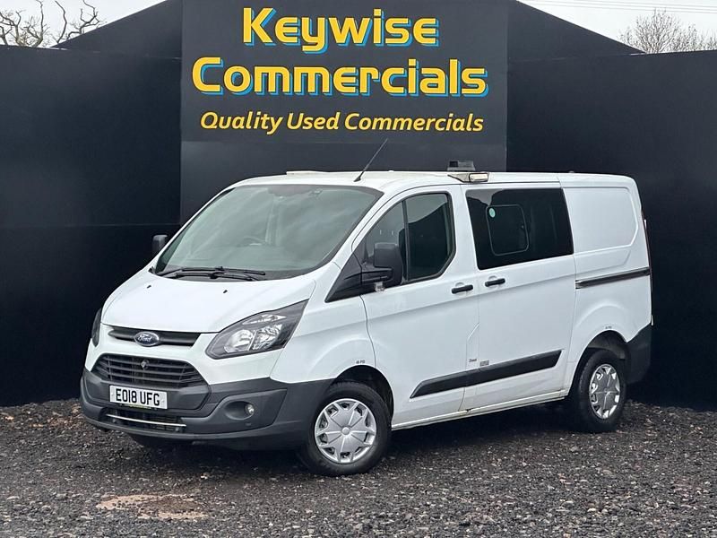 Used Ford Transit Custom 105 HP (77 kW) 2018 White Van