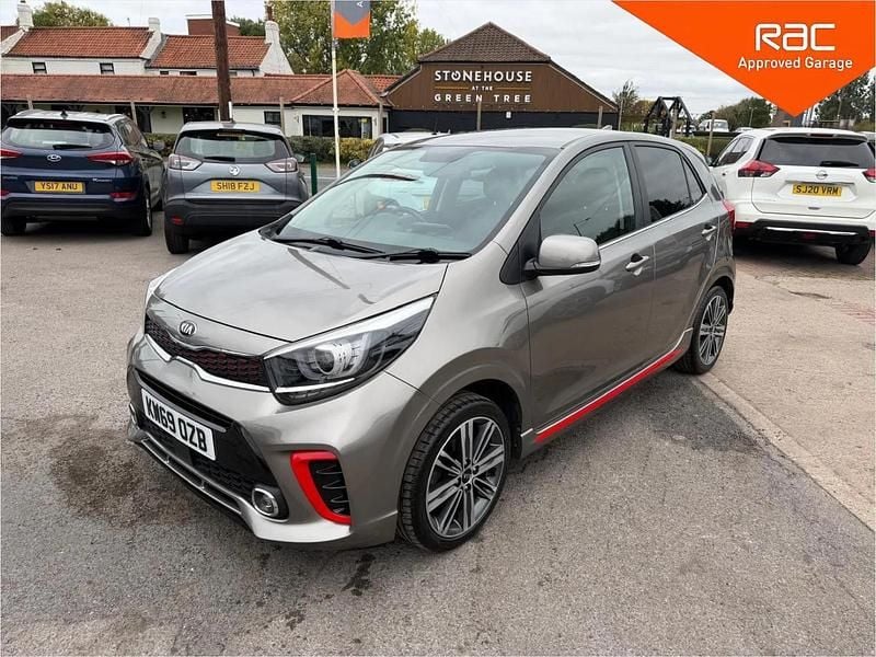 Used Kia Picanto GT-Line 99 HP (72 kW) 2019 Silver Hatchback