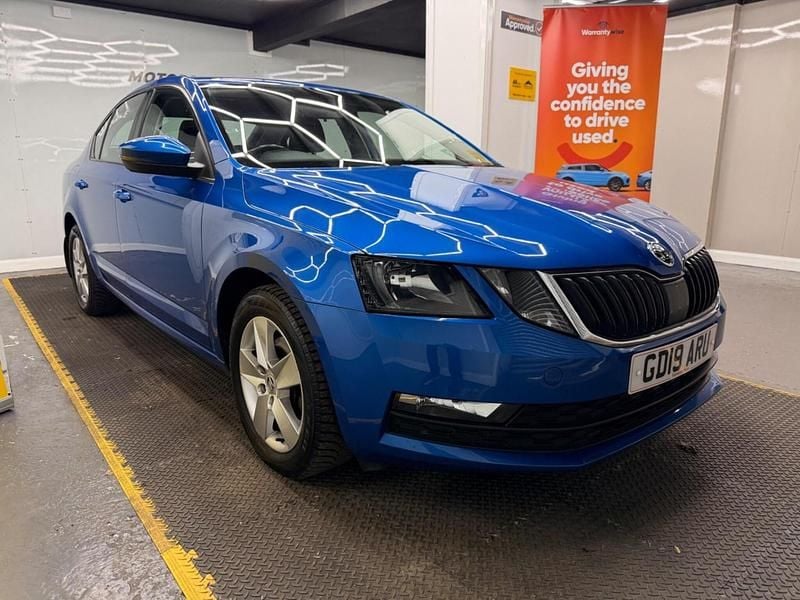 Used Skoda Octavia SE 116 HP (85 kW) 2019 Blue Hatchback