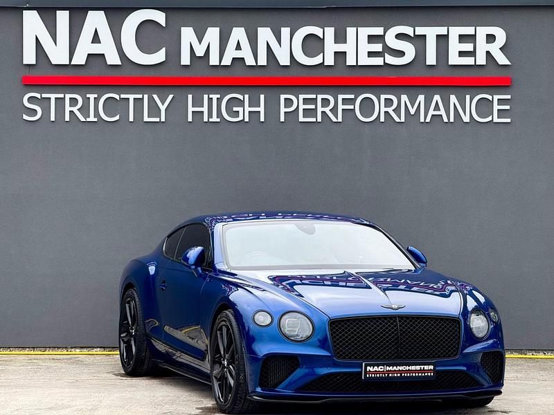 Used Bentley Continental 635 HP (467 kW) 2018 Blue Coupe