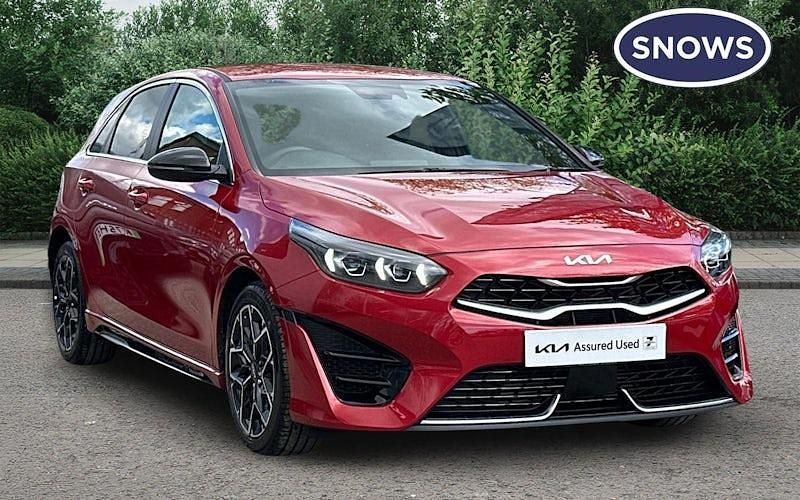 Used Kia Ceed GT-Line 160 HP (117 kW) 2023 Red Hatchback