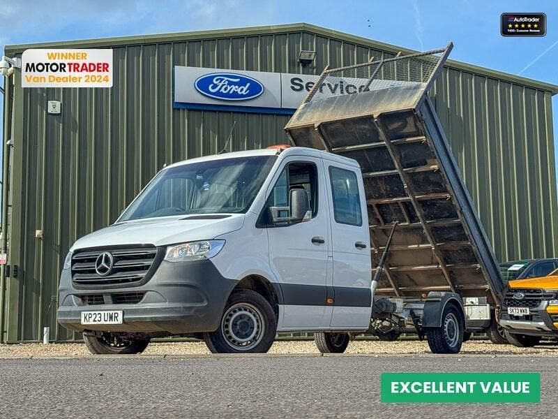 White Used 2023 Mercedes Sprinter Progressive Van | £20,994 (Good price) - Image 1/4