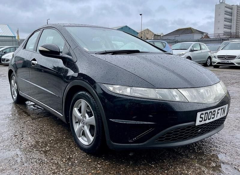 Used Honda Civic SE 98 HP (72 kW) 2009 Black Hatchback
