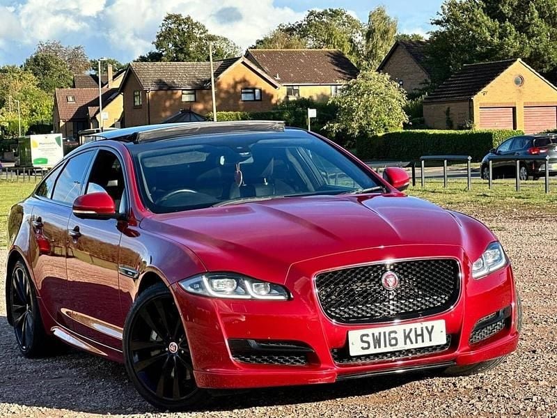 Red Used 2016 Jaguar XJ R-Sport Sedan | £17,992 (Good price) - Image 1/4