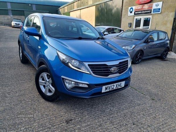 Blue Used 2012 Kia Sportage 2 SUV | £3,750 (Fair price) - Image 1/4