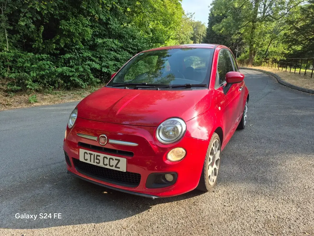 Used Fiat 500 S 69 HP (50 kW) 2015 Red Hatchback