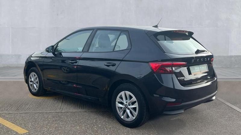 Used Skoda Fabia SE 95 HP (69 kW) 2025 Black magic pearlescent Hatchback