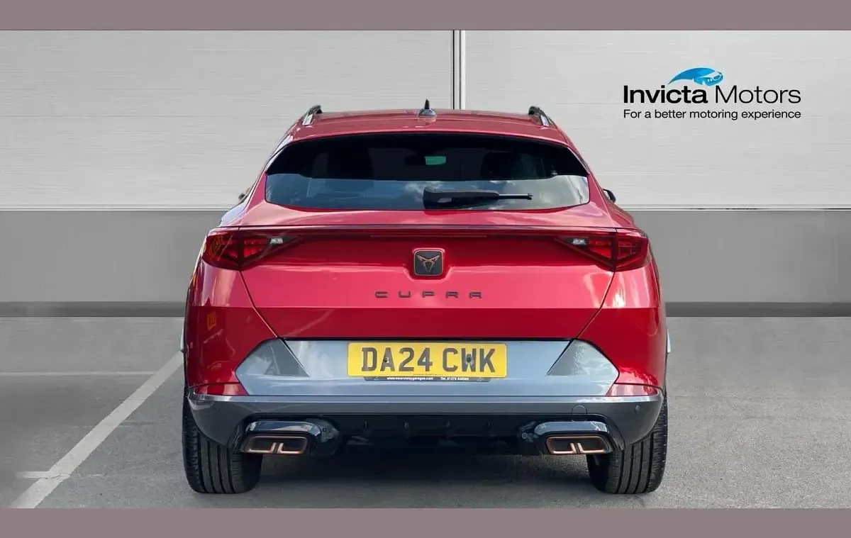 Used Cupra Formentor 204 HP (150 kW) 2024 Red SUV
