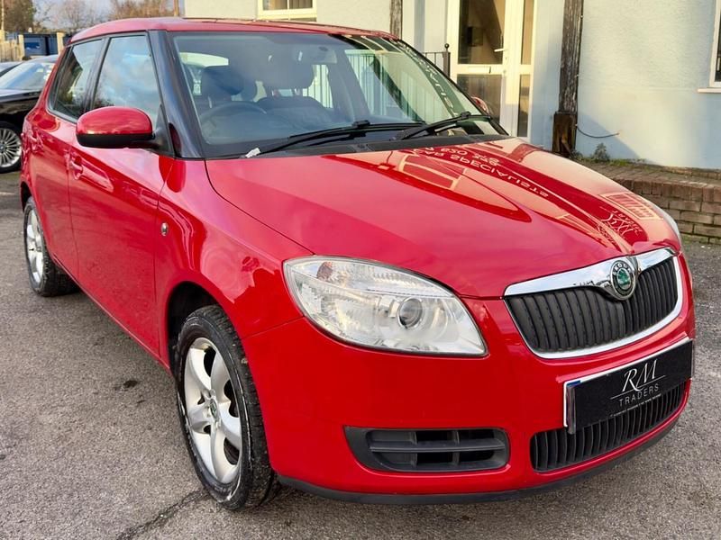 Used Skoda Fabia 2009 Red Hatchback