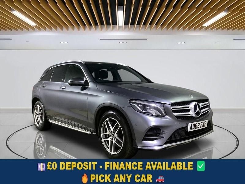 Grey Used 2019 Mercedes GLC220 AMG line SUV | £17,599 (Fair price) - Image 1/4