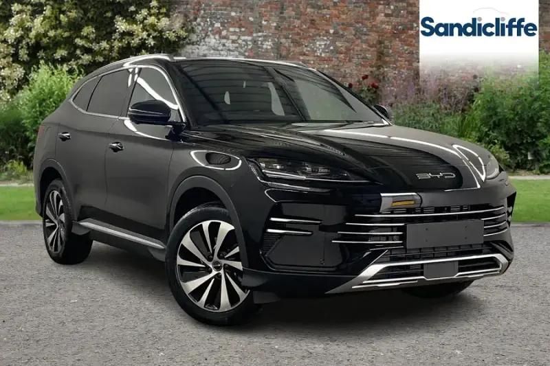 Metallic delan black Used 2025 BYD Seal U Design SUV | £33,289 - Image 1/4