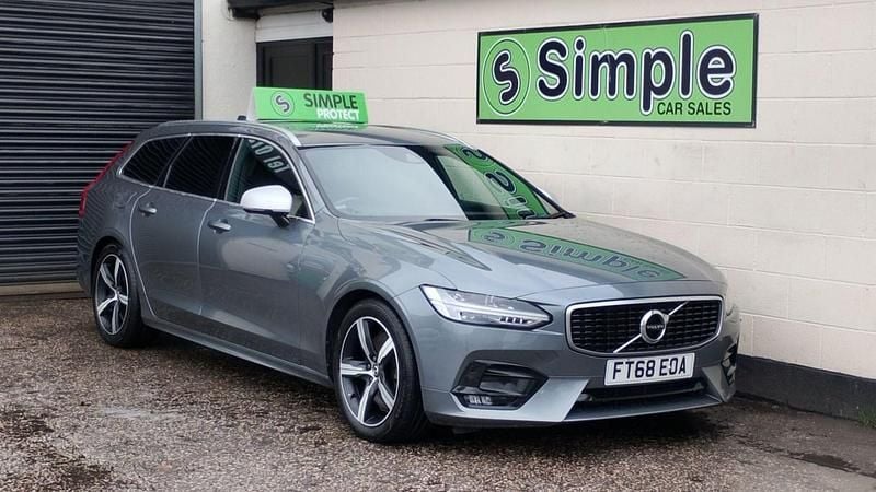 Used Volvo V90 R-Design 2019 Grey Estate