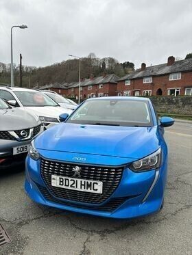 Blue Used 2021 Peugeot 208 Allure Premium Hatchback | £14,600 (A bit pricey) - Image 1/4