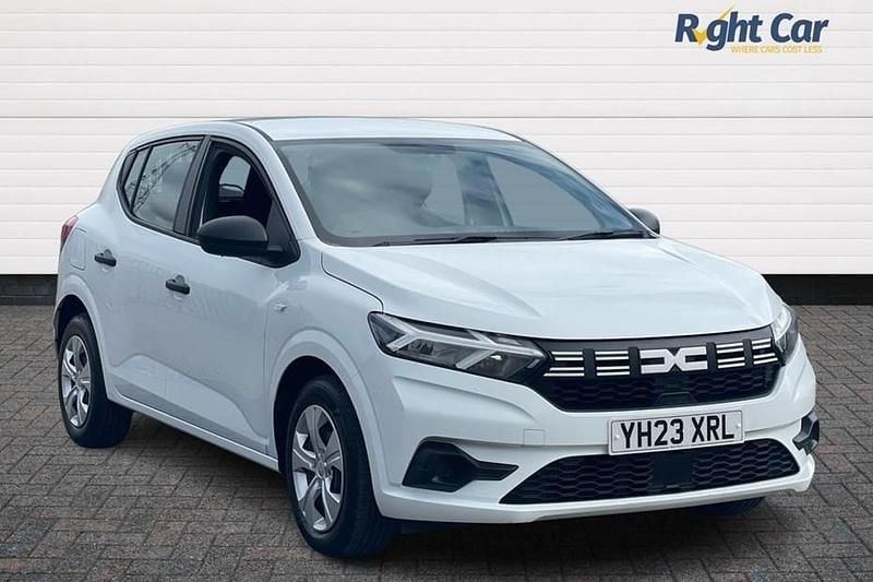 White Used 2023 Dacia Sandero Essentiel Hatchback | £10,399 (Fair price) - Image 1/1