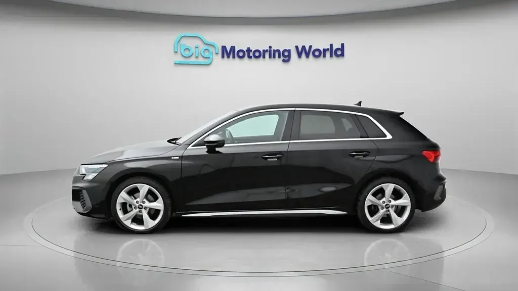 Used Audi A3 Sportback S-Line 150 HP (110 kW) 2023 Black Hatchback