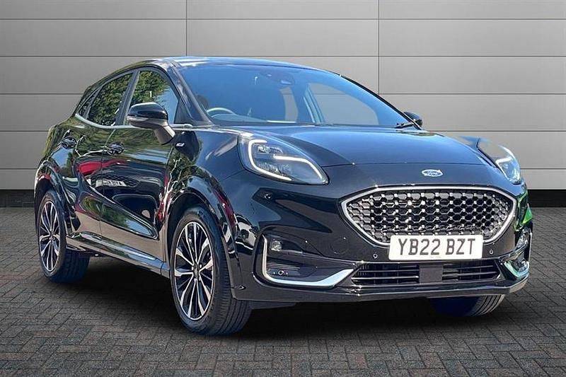 Black Used 2022 Ford Puma ST-Line Hatchback | £21,150 (Fair price) - Image 1/3