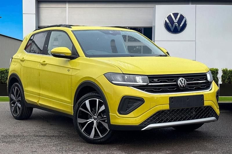 New VW T-Cross R-line 150 HP (110 kW) 2026 Yellow SUV
