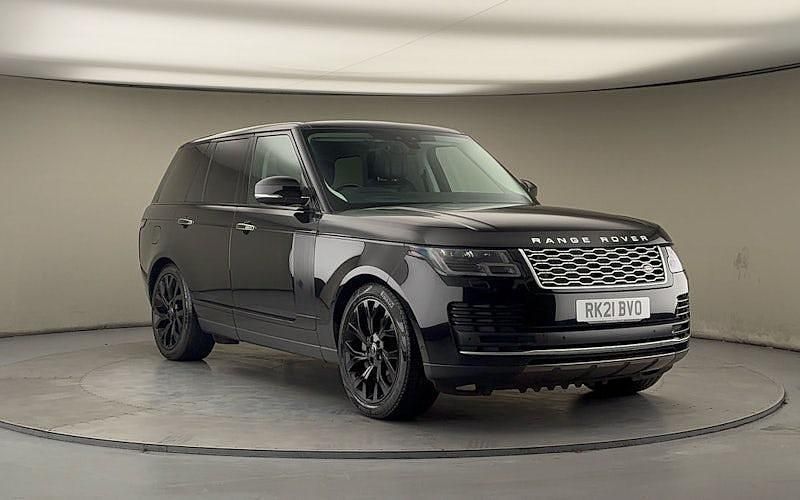 Used Land Rover Range Rover Vogue SE 300 HP (220 kW) 2021 Santorini black SUV