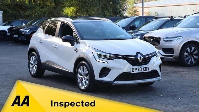 White/black Used 2021 Renault Captur Iconic SUV | £12,480 (Fair price) - Image 1/3