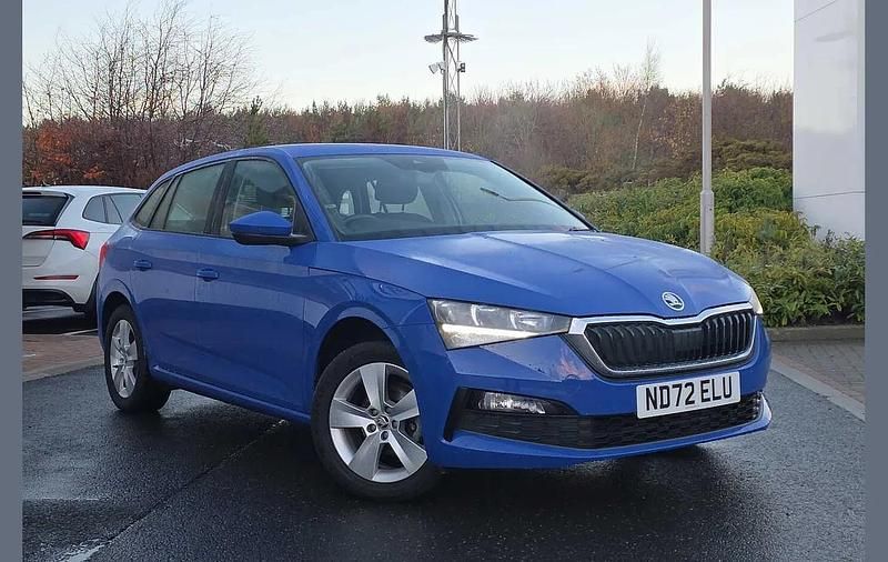 Energy blue Used 2023 Skoda Scala SE Hatchback | £13,495 (Fair price) - Image 1/4