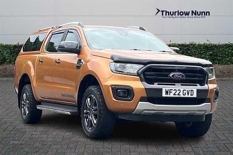 Orange Used 2022 Ford Ranger Wildtrack Pickup | £20,890 (Super price) - Image 1/4