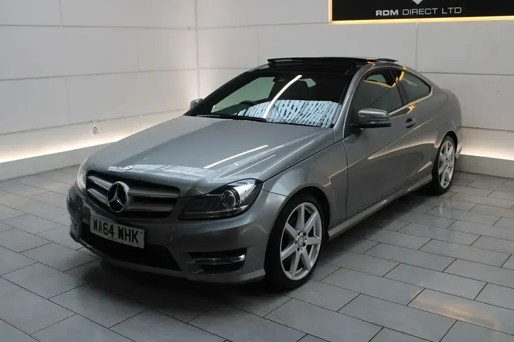 Usado Mercedes C250 Sport Edition 204 HP (150 kW) 2014 Prateado Coupé