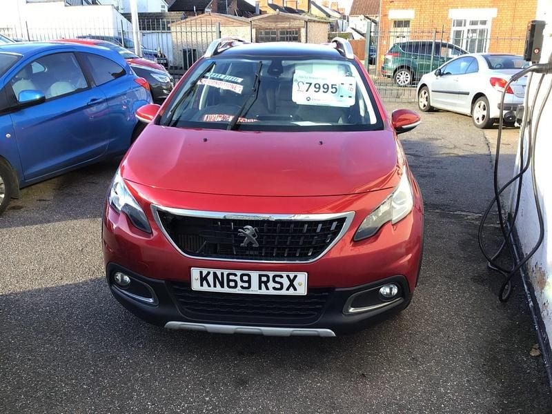Red Used 2019 Peugeot 2008 Allure Premium SUV | £7,995 (Super price) - Image 1/4