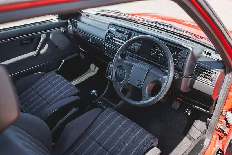 Used VW Golf II GTI 137 HP (100 kW) 1989 Red Hatchback