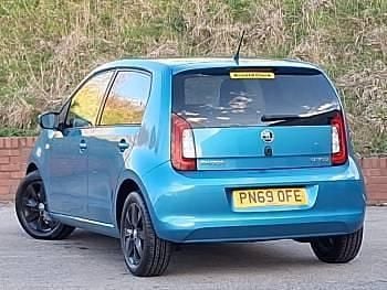 Used Skoda Citigo Colour Edition 60 HP (44 kW) 2019 Blue Hatchback