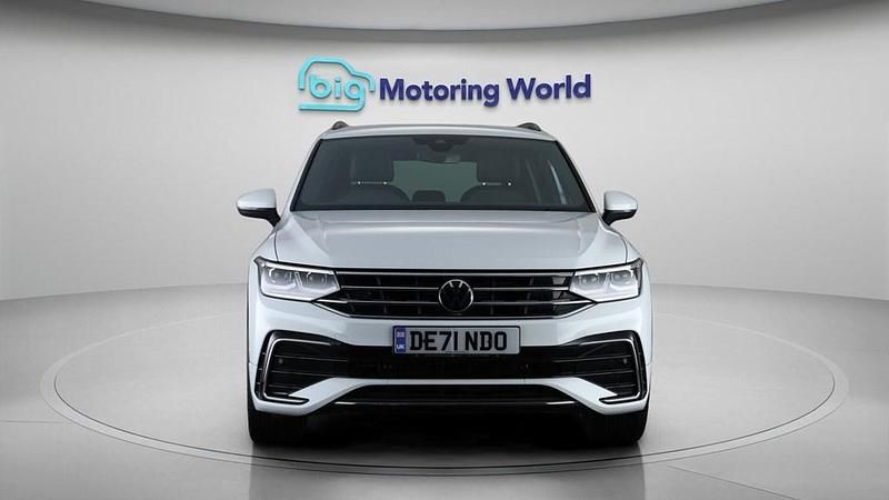 Used VW Tiguan R-line 150 HP (110 kW) 2021 White SUV