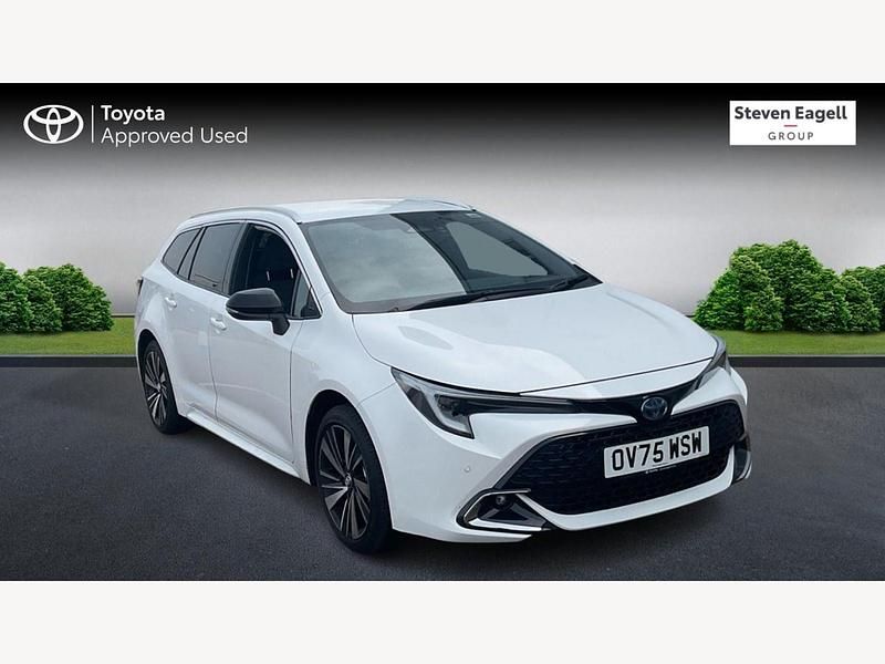 New Toyota Corolla Design 2025 White Estate