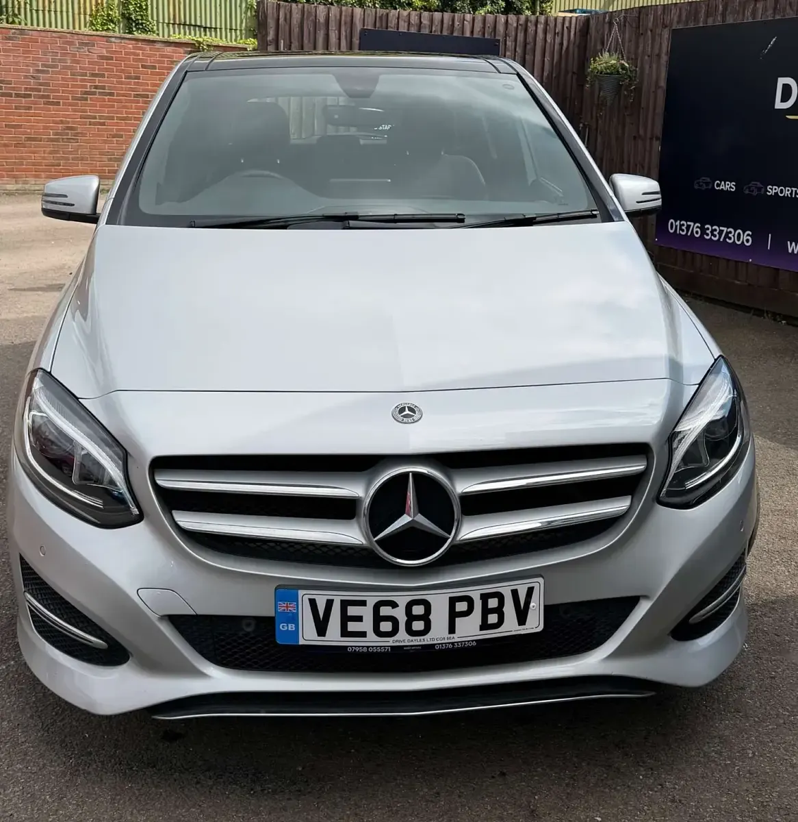 Used Mercedes B200 Exclusive 2019 Silver Hatchback