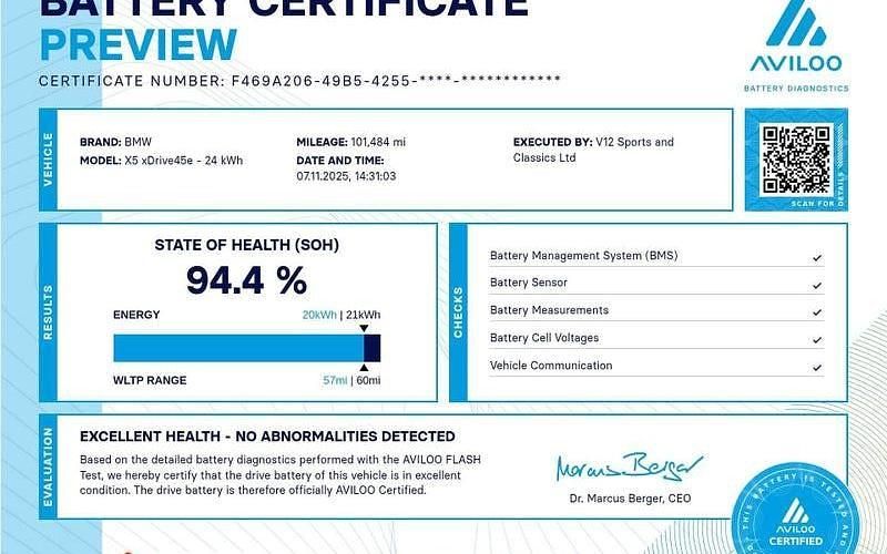 Used BMW X5 xLine 394 HP (289 kW) 2021 Blue SUV