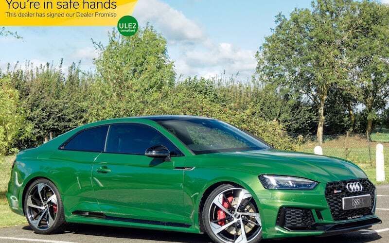Green Used 2018 Audi RS5 Comfort Coupe | £33,695 (Fair price) - Image 1/4
