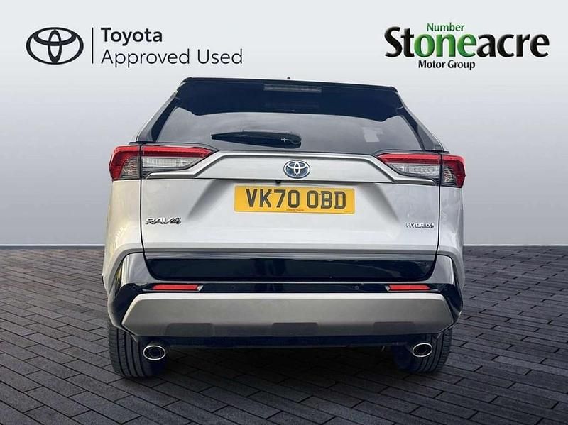 Used Toyota RAV4 Hybrid 214 HP (157 kW) 2021 Silver SUV