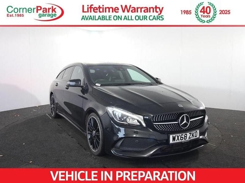 Black Used 2018 Mercedes CLA220 Shooting Brake AMG line Estate | £14,999 (Fair price) - Image 1/1