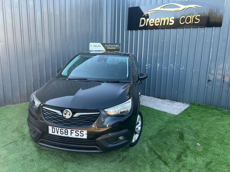 Used Vauxhall Crossland X 83 HP (61 kW) 2018 Black SUV