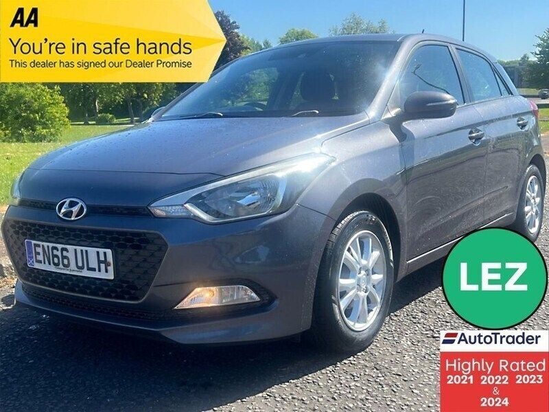 Grey Used 2017 Hyundai i20 SE Hatchback | £6,195 (Fair price) - Image 1/3